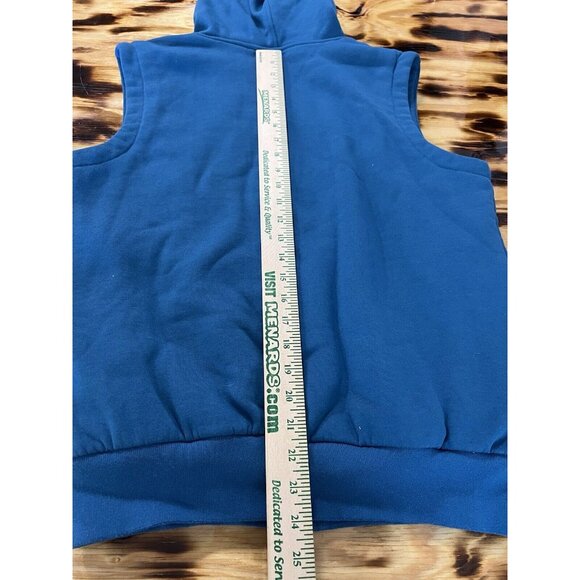 Vintage Golden Gate National Parks Vest Mens Blue Size Large San Francisco Y2K - Picture 5 of 13